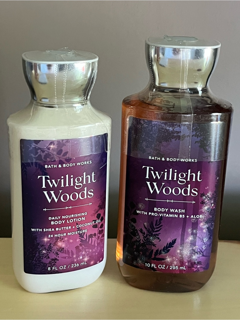 Bath & Body Works Twilight Woods Body Wash & Body Lotion New